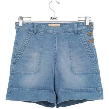 Vêtements Femme Shorts / Bermudas Sessun Mini short en coton Bleu