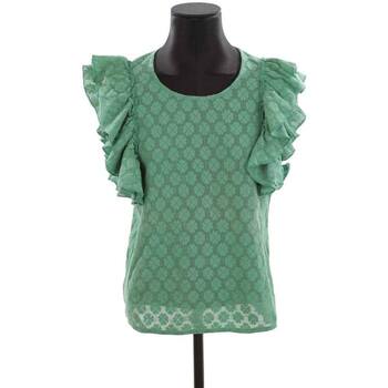 Vêtements Femme Débardeurs / T-shirts sans manche Leon & Harper Blouse en coton Vert