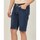 Vêtements Homme Shorts / Bermudas Sette/Mezzo Bermuda SetteMezzo avec 5 poches Bleu
