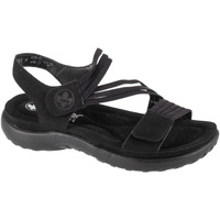 Chaussures Femme Sandales sport Rieker Sandals Noir