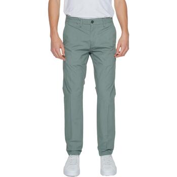 Vêtements Homme Pantalons Borghese Chino Todi PA21 HP01 Vert