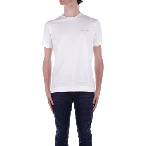Vêtements Homme T-shirts manches courtes Paolo Pecora PP1006 Blanc