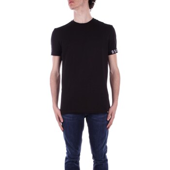 Vêtements Homme T-shirts manches courtes Dsquared D9M3S5400 Noir