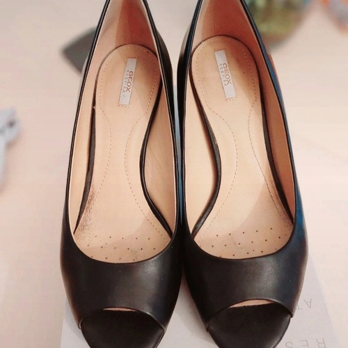 Chaussures Femme Escarpins Geox Escarpins Geox noirs Noir