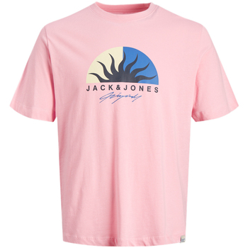 Vêtements Homme T-shirts & Polos Jack & Jones 12255038 Rose