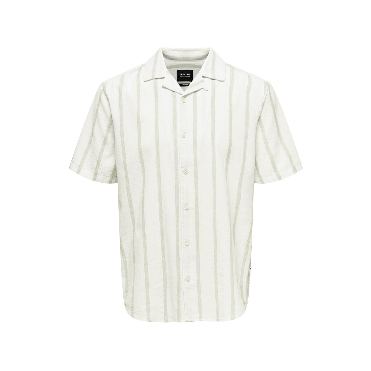 Vêtements Homme Chemises manches courtes Only & Sons  22028961 Blanc