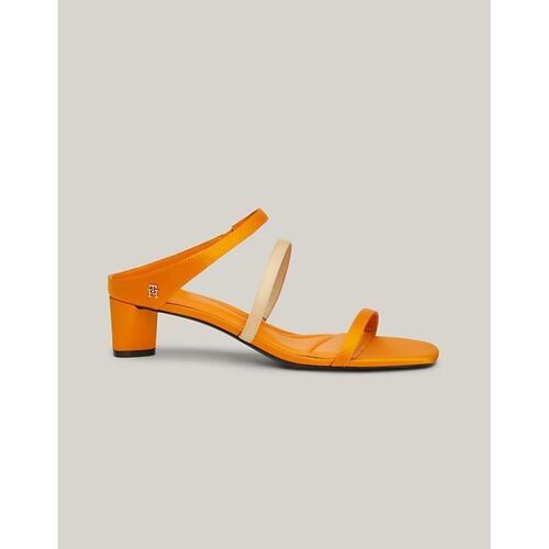 Chaussures Femme Sandales et Nu-pieds Tommy Hilfiger Sandália tirinhas Orange