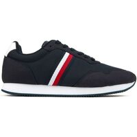 Chaussures Homme Baskets mode Tommy Hilfiger Lo Runner Baskets Style Course Bleu