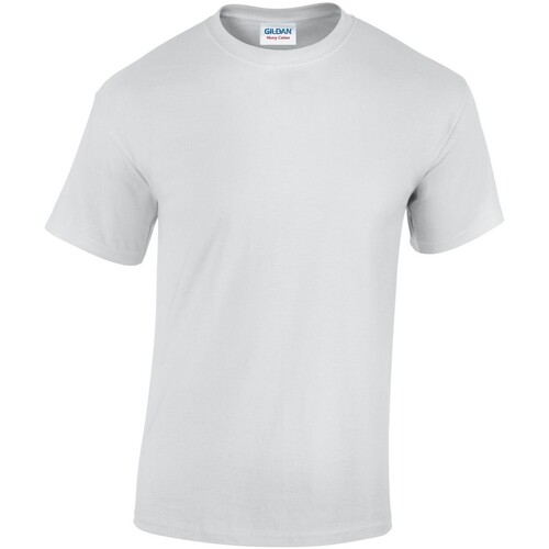 Vêtements T-shirts manches longues Gildan GD005 Blanc