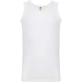Vêtements Homme Débardeurs / T-shirts sans manche Fruit Of The Loom Valueweight Blanc