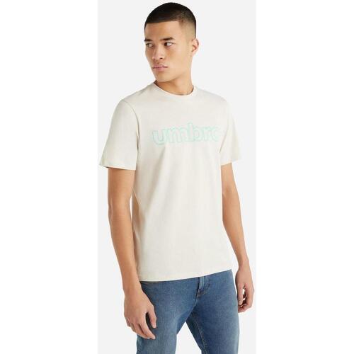 Vêtements Homme T-shirts manches longues Umbro UO2136 Blanc