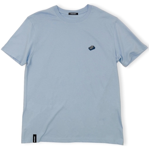 Vêtements Homme T-shirts & Polos Organic Monkey Survival Kit T-Shirt - Blue Macarron Bleu