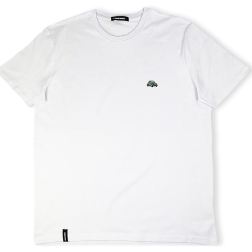 Vêtements Homme T-shirts & Polos Organic Monkey Summer Wheels T-Shirt - White Blanc