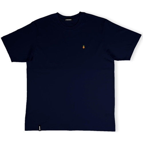 Vêtements Homme T-shirts & Polos Organic Monkey Fine Apple T-Shirt - Navy Bleu
