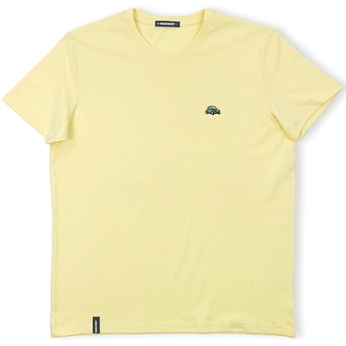Vêtements Homme T-shirts & Polos Organic Monkey Summer Wheels T-Shirt - Yellow Mango Jaune