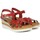 Chaussures Femme Sandales et Nu-pieds Aplauso SANDALIAS CON PLANTA DE GEL  5542 ROJO Rouge