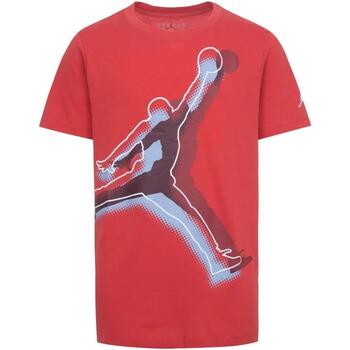 Vêtements Garçon T-shirts manches courtes for Nike Jumpman hbr haze out  s/s tee Rouge
