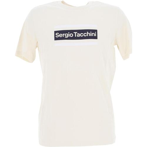 Vêtements Homme T-shirts Trunks manches courtes Sergio Tacchini Lared t-shirt Beige