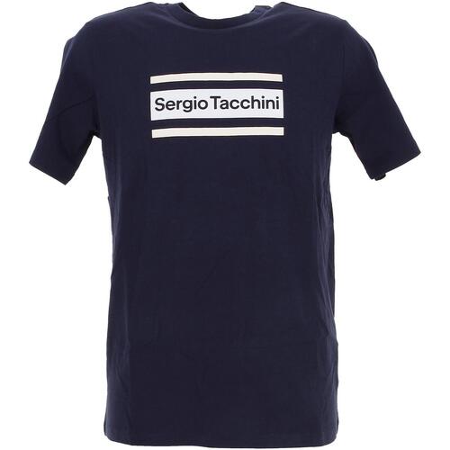 Vêtements Homme T-shirts manches courtes Sergio Tacchini Lared t-shirt Bleu
