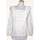 Vêtements Femme T-shirts & Polos Bonobo top manches longues  38 - T2 - M Blanc Blanc