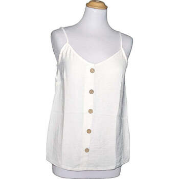 Vêtements Femme Débardeurs / T-shirts sans manche Cache Cache débardeur  38 - T2 - M Blanc Blanc