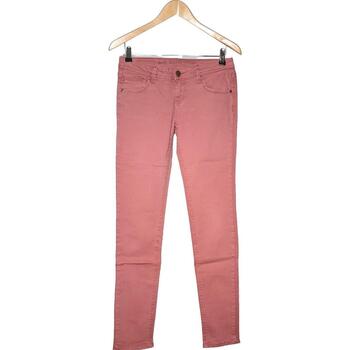 jeans bonobo  jean slim femme  38 - t2 - m orange 