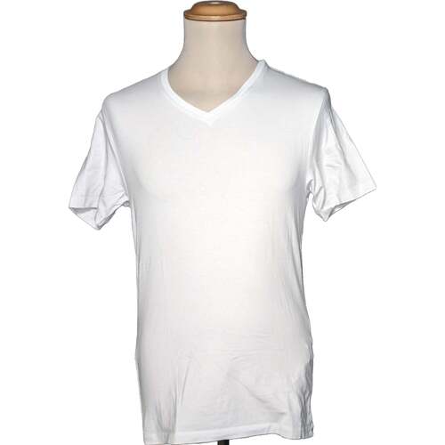 Vêtements Homme T-shirts & Polos Celio 36 - T1 - S Blanc