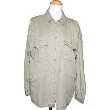 Vêtements Femme Chemises / Chemisiers Zara chemise  42 - T4 - L/XL Vert Vert