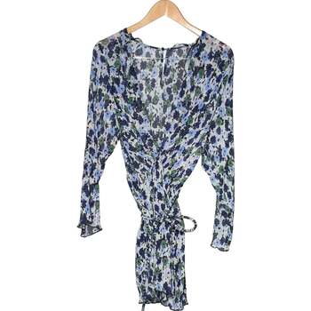 Vêtements Femme Combinaisons / Salopettes Zara combi-short  40 - T3 - L Bleu Bleu