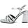 Chaussures Femme Sandales et Nu-pieds Fashion Attitude FAG M062 Silver Gris