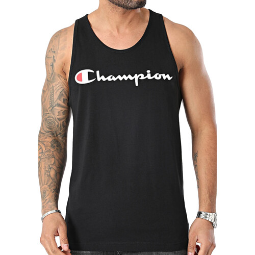 Vêtements Homme Sunnei colour-block cotton polo shirt Blau Champion 219833 Noir