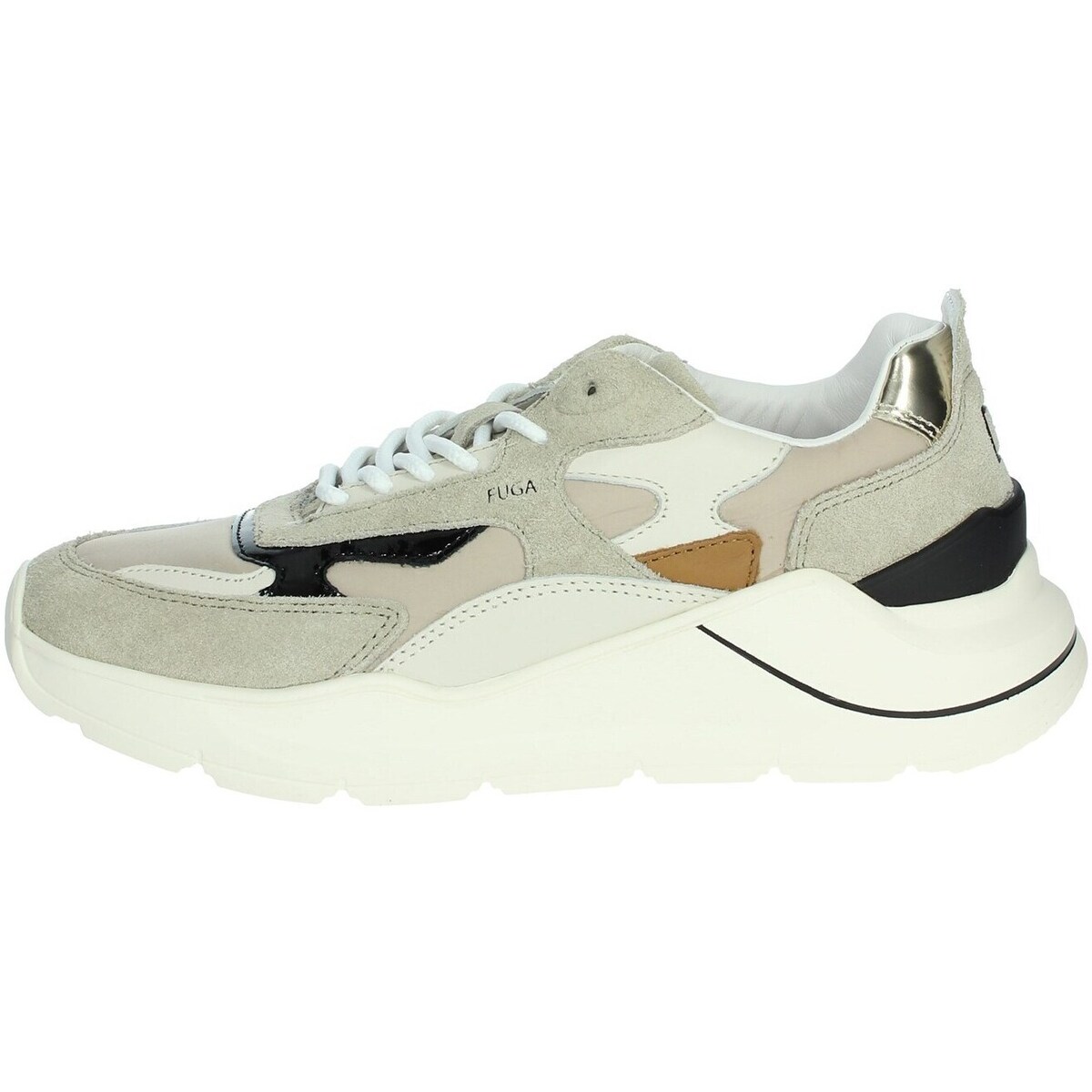 Chaussures Femme Baskets montantes Date W391-FG-NY-BI Beige