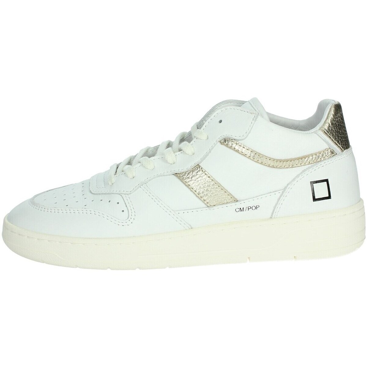 Chaussures Femme Baskets montantes Date W391-CD-PO-WL Blanc