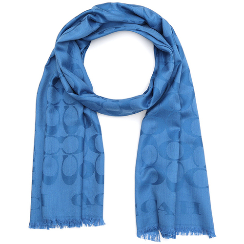 Accessoires textile Femme Echarpes / Etoles / Foulards Coach  Bleu