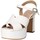 Chaussures Femme Sandales et Nu-pieds David Haron 227z santal Femme Blanc