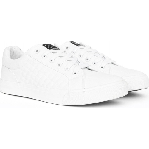 Chaussures Homme Baskets basses Crosshatch Huseby Blanc