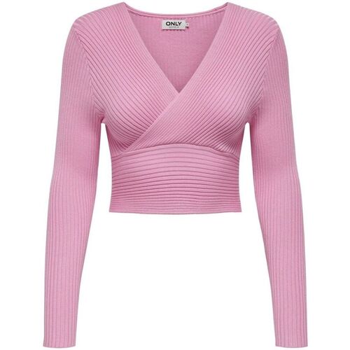 Vêtements Femme Pulls Only 15310652 HONOR-BEGONIA PINK Rose