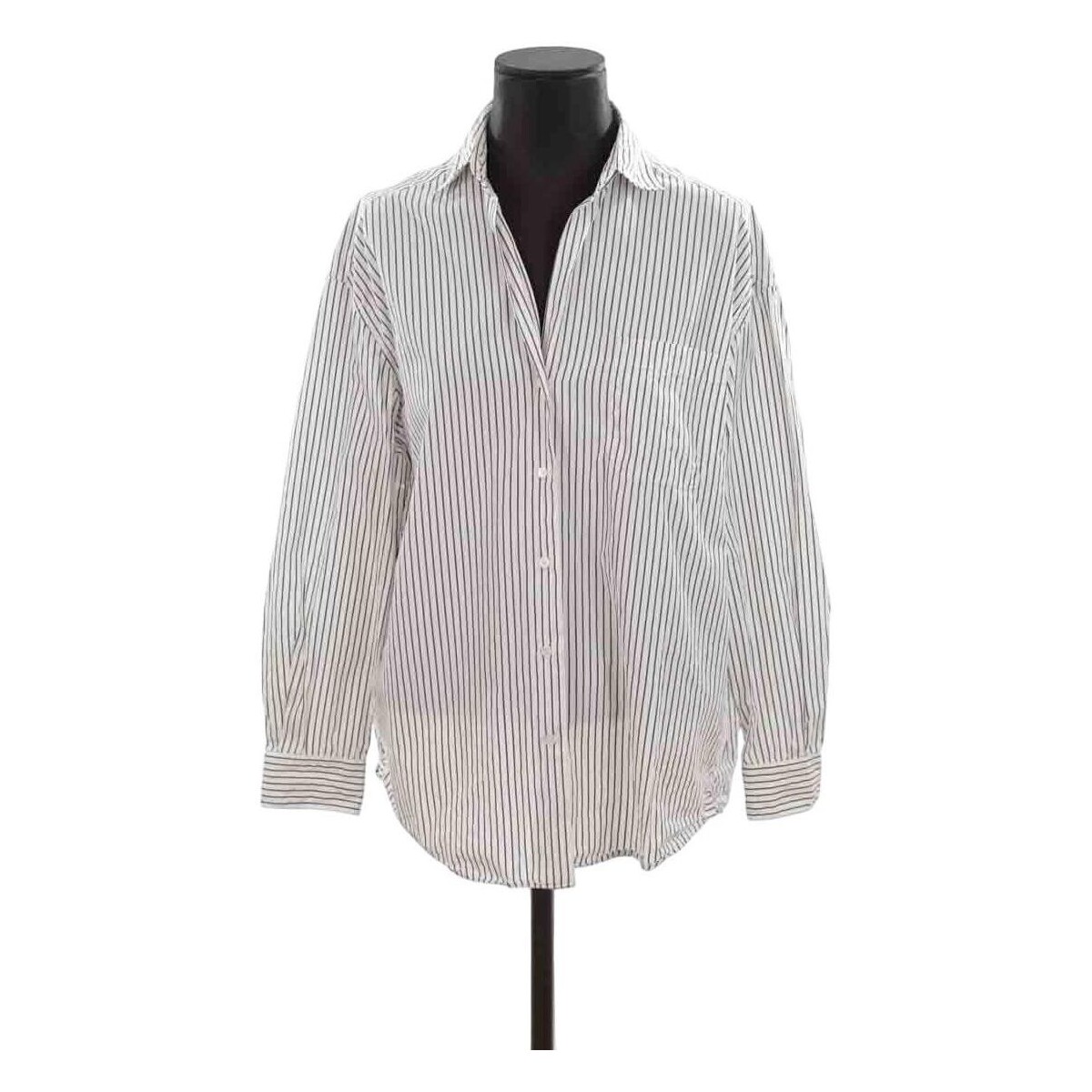 Vêtements Femme Débardeurs / T-shirts sans manche Max Mara Chemise en coton Blanc
