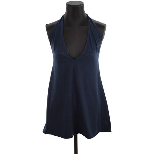 Vêtements Femme Surélevé : 9cm et plus D&G Top en coton Bleu