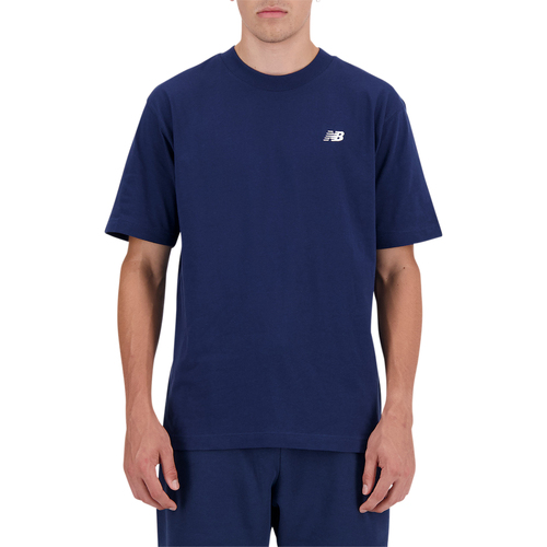 Vêtements Homme T-shirts & Polos New Balance Tee-shirt coton col rond Bleu