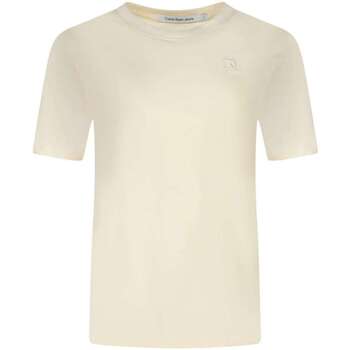 Vêtements Femme T-shirts manches courtes Calvin Klein Jeans 160841VTPE24 Beige