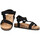 Chaussures Femme Sandales et Nu-pieds Luna Collection 74398 Noir