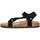 Chaussures Femme Sandales et Nu-pieds Luna Collection 74398 Noir