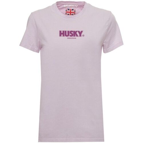 Vêtements Femme T-shirts manches courtes Husky - hs23bedtc35co296-sophia Violet