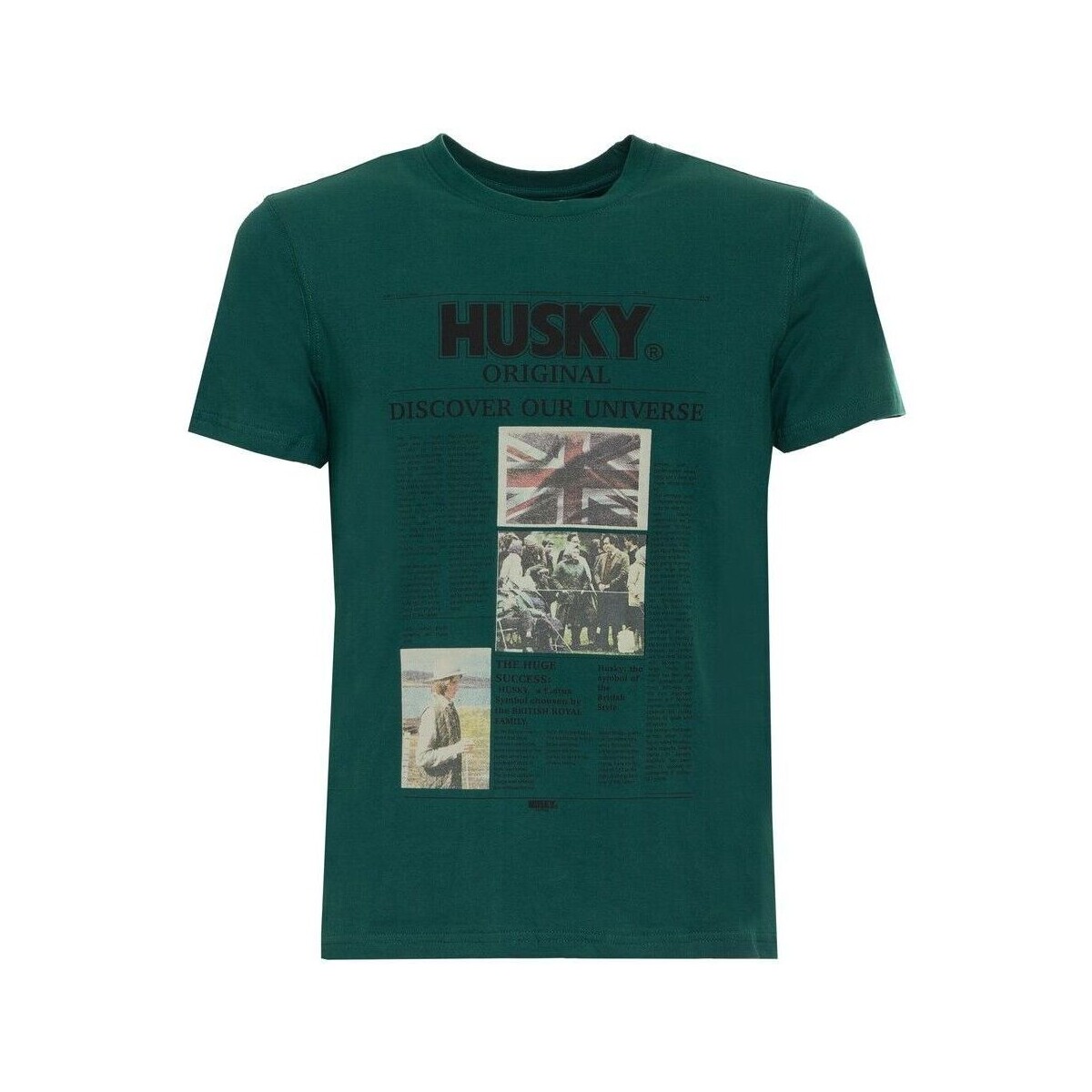 Vêtements Homme T-shirts manches courtes Husky - hs23beutc35co196-tyler Vert