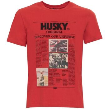 Vêtements Homme T-shirts manches courtes Husky - hs23beutc35co196-tyler Rouge
