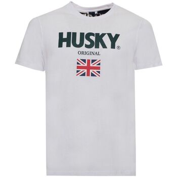 Vêtements Homme T-shirts manches courtes Husky - hs23beutc35co177-john Blanc