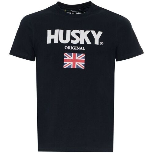 Vêtements Homme T-shirts manches courtes Husky - hs23beutc35co177-john Bleu