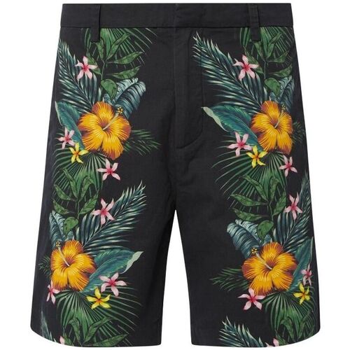 Vêtements Homme Shorts / Bermudas cotton mesh long sleeve polo teens - 155084 Noir
