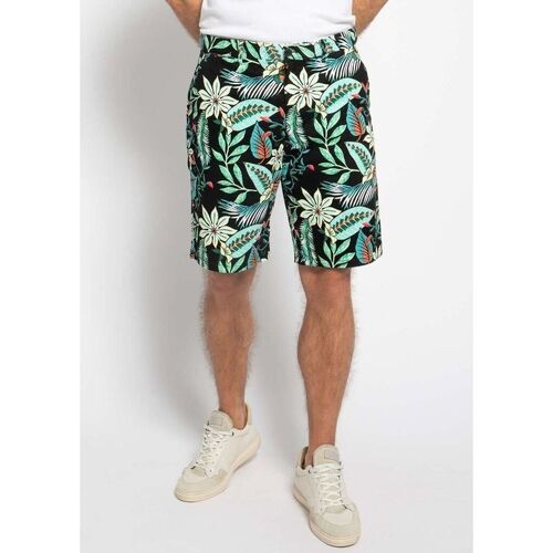 Vêtements Homme Shorts / Bermudas Structured Stripe Pocket T - 155083 Noir